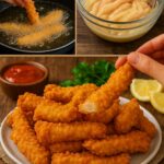 🍩 Crispy & Light Funnel Cake Bites – A Fairground Favorite You Can Make at Home