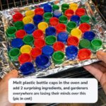 Lady Hangs 15 Heavy Vintage Brass Keys from a Cheap Chipped Ceramic Teacup — And the Internet Couldn’t Stop Talking About This Rustic Patio Idea